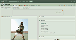 Desktop Screenshot of leder-joe.deviantart.com