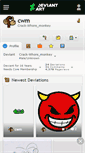 Mobile Screenshot of cwm.deviantart.com