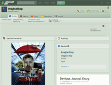 Tablet Screenshot of imagineshop.deviantart.com