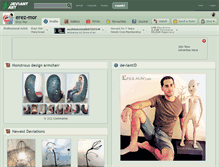 Tablet Screenshot of erez-mor.deviantart.com