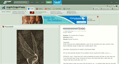 Desktop Screenshot of angelicdragonpuppy.deviantart.com