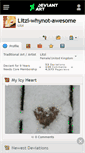 Mobile Screenshot of litzi-whynot-awesome.deviantart.com