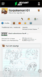 Mobile Screenshot of iluvpokemon101.deviantart.com