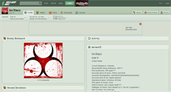 Desktop Screenshot of lov3taco.deviantart.com