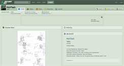 Desktop Screenshot of kid-flash.deviantart.com