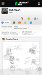 Mobile Screenshot of kid-flash.deviantart.com