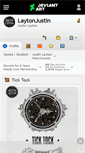 Mobile Screenshot of laytonjustin.deviantart.com