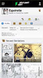 Mobile Screenshot of espoirelle.deviantart.com