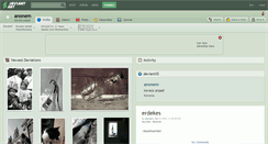 Desktop Screenshot of anonem.deviantart.com