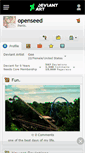 Mobile Screenshot of openseed.deviantart.com
