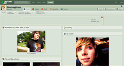 Desktop Screenshot of bloomingroses.deviantart.com