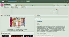 Desktop Screenshot of bettdesigns.deviantart.com