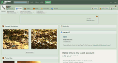 Desktop Screenshot of bbw.deviantart.com