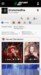 Mobile Screenshot of brunomedina.deviantart.com
