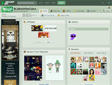 Tablet Screenshot of bcxbutchfanclub.deviantart.com