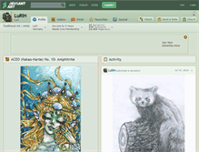 Tablet Screenshot of lurih.deviantart.com
