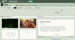 Desktop Screenshot of killhaz.deviantart.com