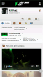 Mobile Screenshot of killhaz.deviantart.com