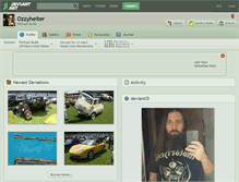 Tablet Screenshot of ozzyhelter.deviantart.com