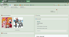 Desktop Screenshot of kiyose.deviantart.com