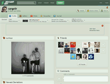 Tablet Screenshot of cangelir.deviantart.com