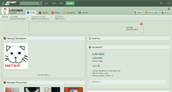 Desktop Screenshot of lulzcatplz.deviantart.com