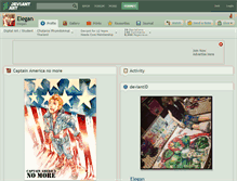 Tablet Screenshot of elegan.deviantart.com