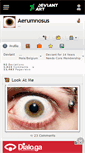 Mobile Screenshot of aerumnosus.deviantart.com