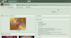 Desktop Screenshot of fraterost.deviantart.com