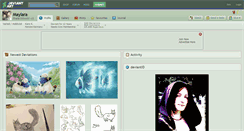 Desktop Screenshot of maylara.deviantart.com