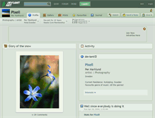 Tablet Screenshot of pixell.deviantart.com