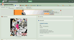Desktop Screenshot of masked-lovebox.deviantart.com