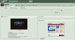 Desktop Screenshot of lajonard.deviantart.com