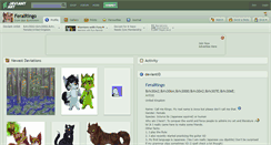 Desktop Screenshot of feralringo.deviantart.com