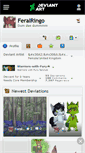 Mobile Screenshot of feralringo.deviantart.com