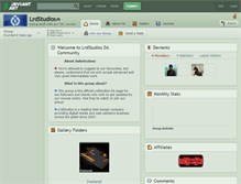 Tablet Screenshot of lrdstudios.deviantart.com