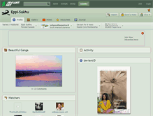 Tablet Screenshot of eppi-sukhu.deviantart.com