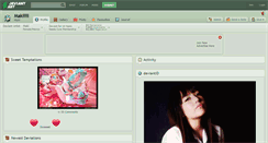 Desktop Screenshot of makiiiii.deviantart.com