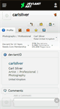 Mobile Screenshot of carlsilver.deviantart.com