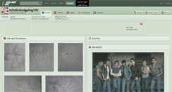 Desktop Screenshot of echothehedgehog100.deviantart.com