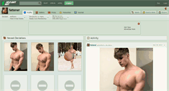 Desktop Screenshot of fattener.deviantart.com