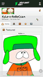 Mobile Screenshot of kyle-x-rebecca.deviantart.com