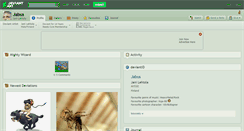 Desktop Screenshot of jabus.deviantart.com