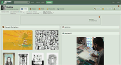 Desktop Screenshot of huicha.deviantart.com