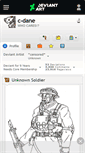 Mobile Screenshot of c-dane.deviantart.com
