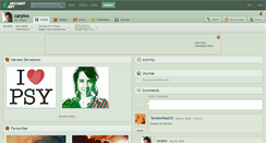 Desktop Screenshot of carpios.deviantart.com