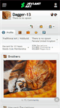 Mobile Screenshot of dagger-13.deviantart.com