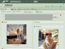 Tablet Screenshot of kalifbanane.deviantart.com