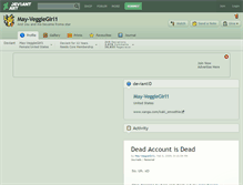 Tablet Screenshot of may-veggiegirl1.deviantart.com
