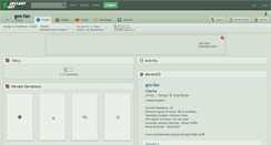 Desktop Screenshot of goo-fan.deviantart.com